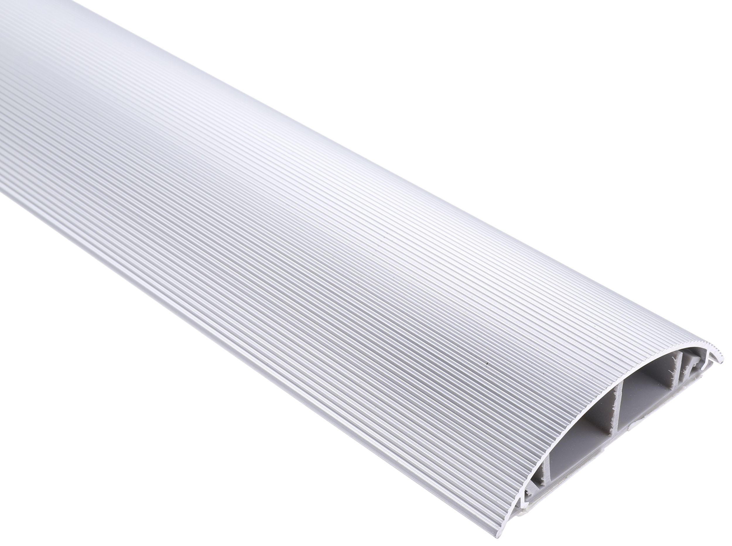 880-6869 RS PRO ARD Grey, W70mm x D16 mm, L1 m, Aluminium Alloy, Polyvinyl Chloride