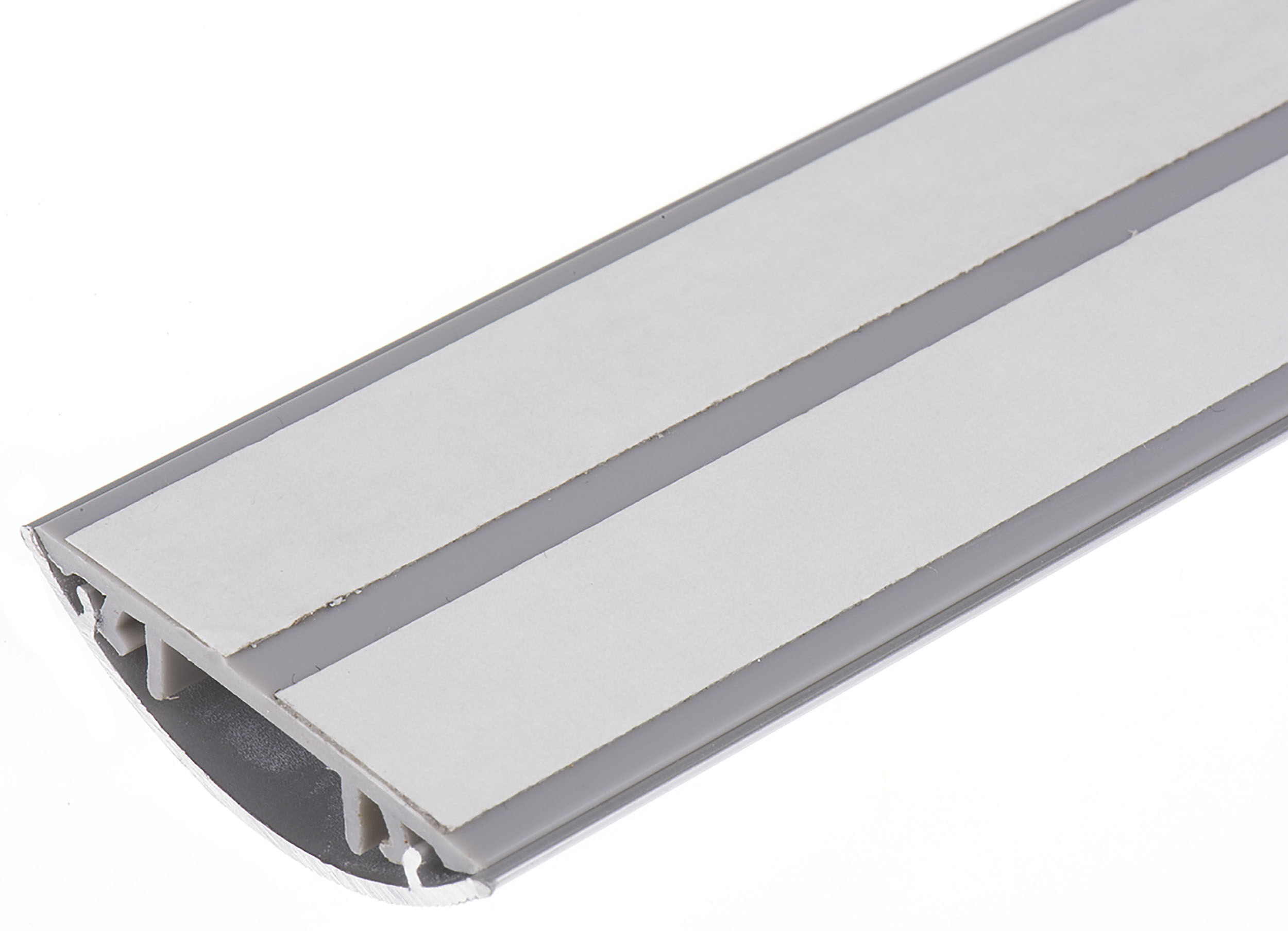 880-6869 RS PRO ARD Grey, W70mm x D16 mm, L1 m, Aluminium Alloy, Polyvinyl Chloride