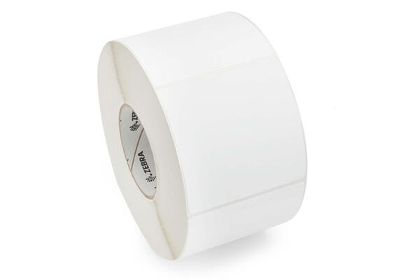 Zebra White White Print Label Roll, 70 mm Width
