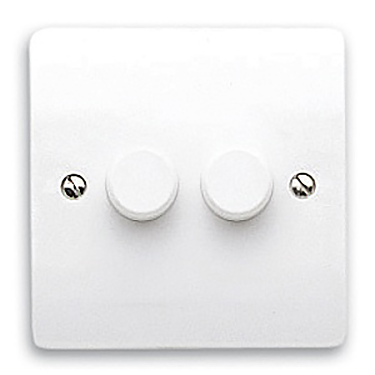 MK Electric K1524WHILV, Dimmer Switch, 2-Way, 2-Gang, 70W, 240 V AC