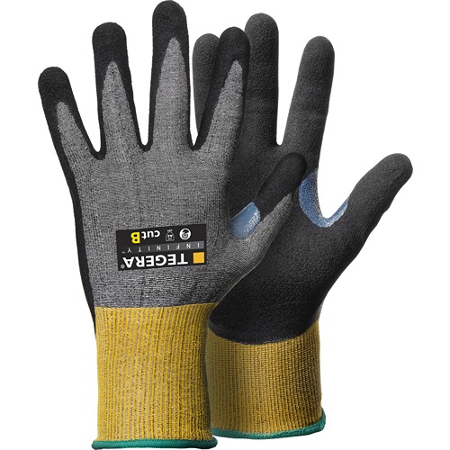 Tegera TEGERA Grey, Yellow Carbon, Carbon Thread, CRF Technology, HPPE, HPPE, Nylon, Nylon, Nylon, Stainless Steel Fibre