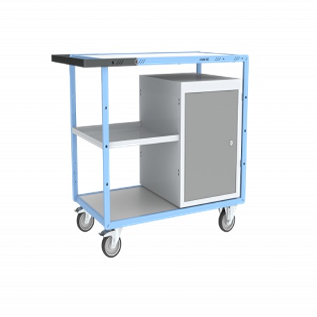 FIMM 1 Steel Castor Trolley, 1000 mm, 250 kg Load, 600 mm