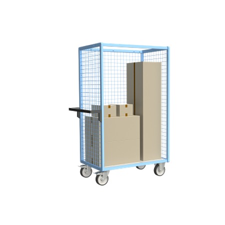 FIMM 1 Steel Castor Trolley, 965 mm, 500 kg Load, 585 mm