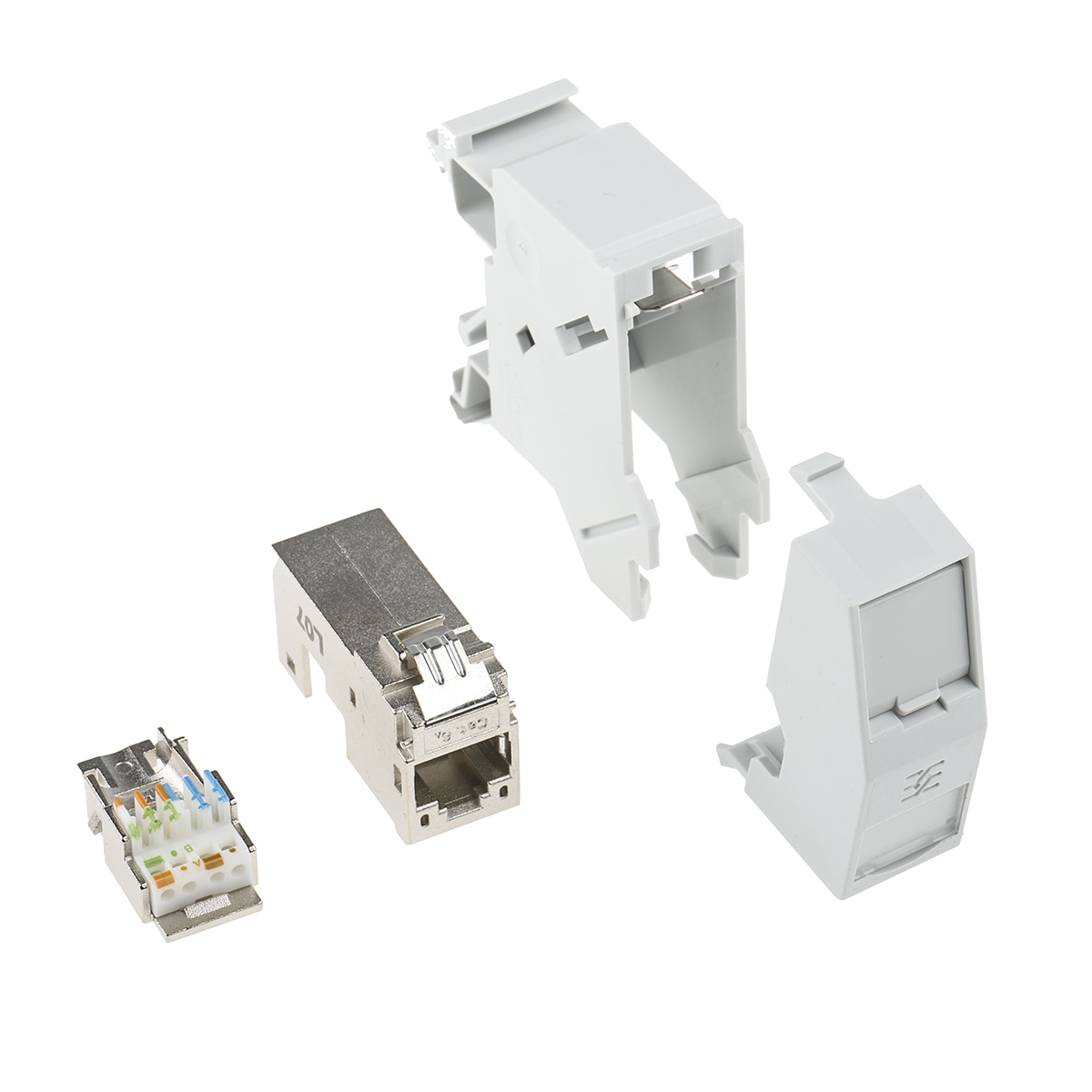 8808360000 Weidmüller W Series 8-Contact Male Interface Module, RJ45, IDC Connector, DIN Rail, 1A