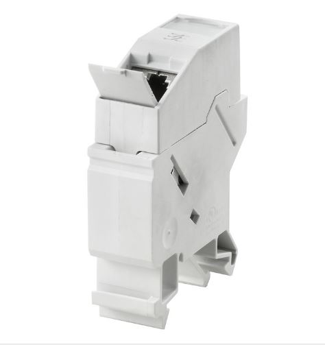 8808360000 Weidmüller W Series 8-Contact Male Interface Module, RJ45, IDC Connector, DIN Rail, 1A