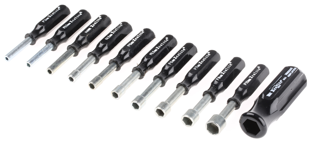 880915 Weller Xcelite Hexagon Nut Driver Set, 89mm Overall