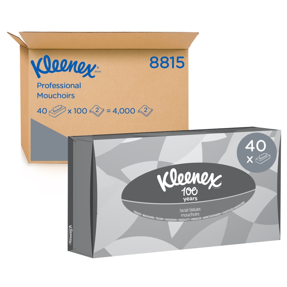 SCOTT Kleenex Disposable Towels Paper Towel, 216 x 185 mm, 2 Ply, 4000 Sheets