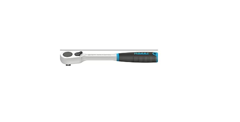 HAZET 8816HP 3/8 in Reversible Ratchet with Dual Component Handle, 200 mm Overall