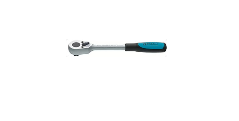 HAZET 8816P 3/8 in Reversible Ratchet with Dual Component Handle, 199 mm Overall