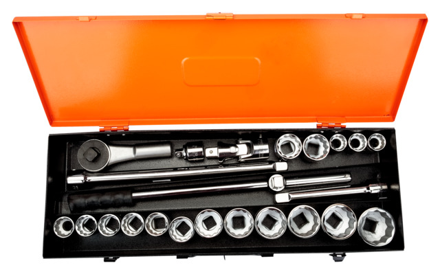 Bahco 23-Piece 3/4 in Square Socket Set