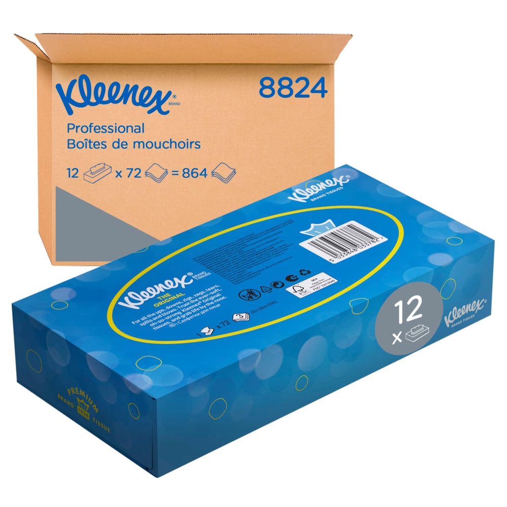 KLEENEX Kleenex Roll Paper Towel, 3 Ply, 72 Sheets