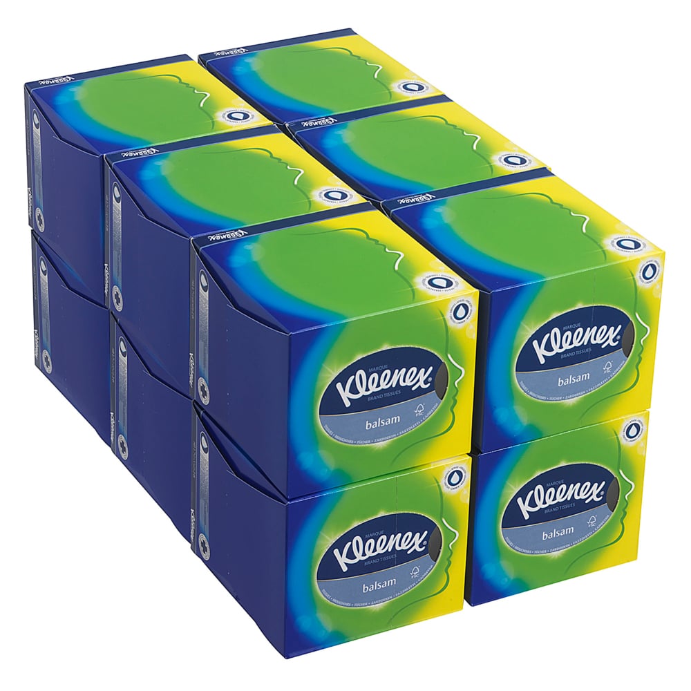 8825 KLEENEX Kleenex® White Facial Tissue, Box of 672