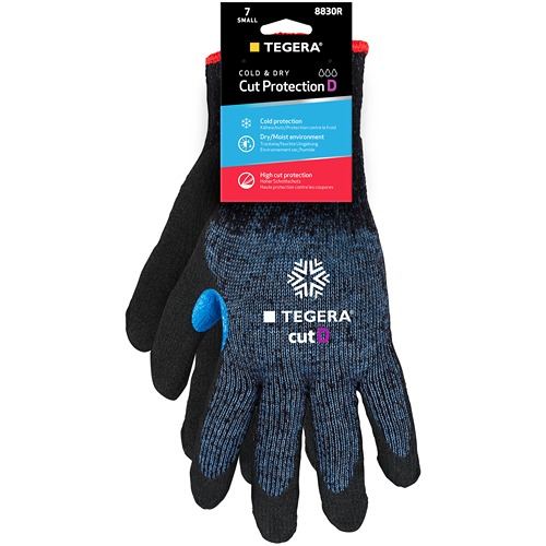 Tegera TEGERA Black, Blue Acrylic, Acrylic, CRF Technology, HPPE, HPPE, Polyester, Polyester, Stainless Steel Fibre