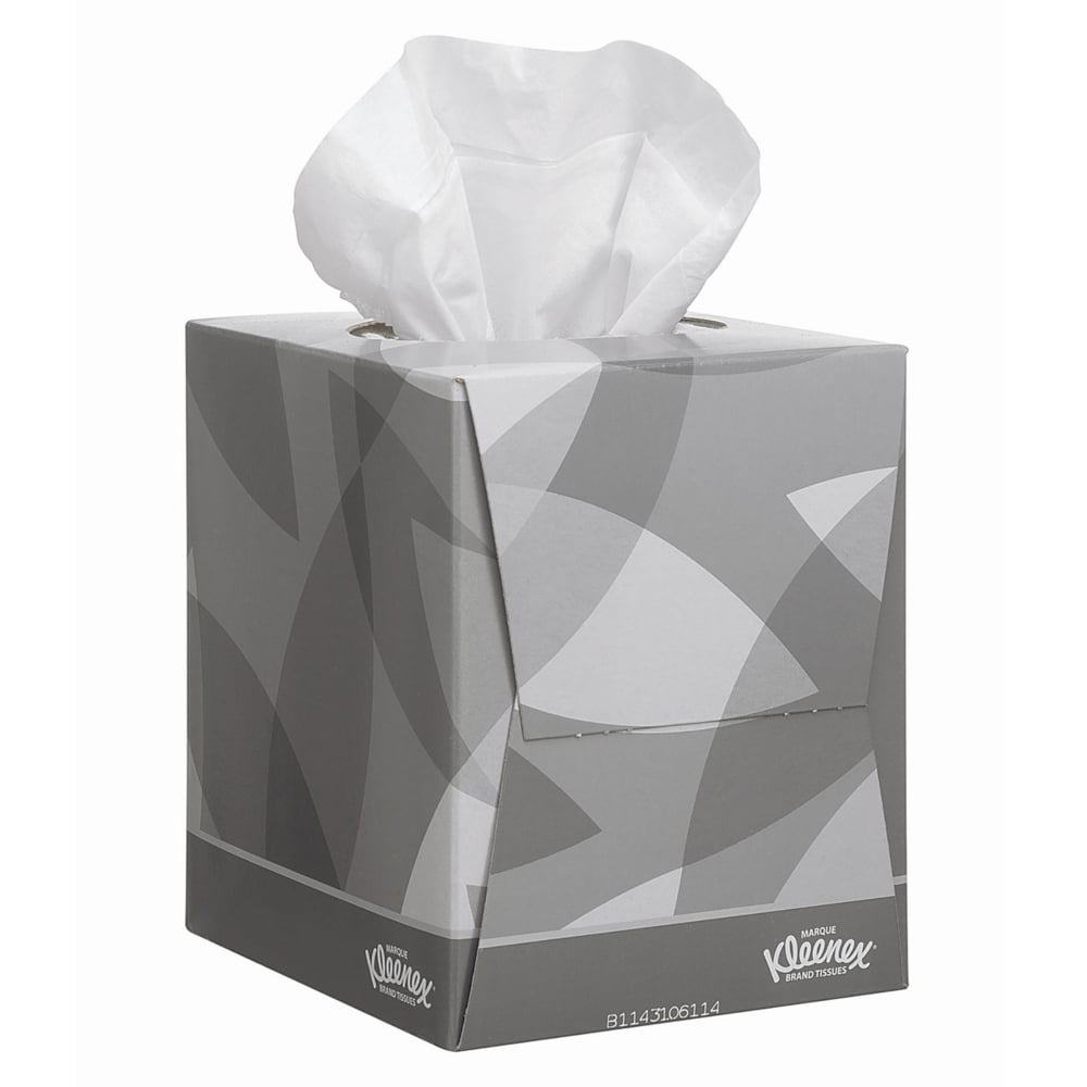 8834 KLEENEX Kleenex® White Facial Tissue, Box of 1056