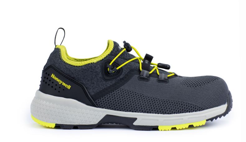 Honeywell Safety Sprinter Unisex Yellow Fibreglass Toe Capped Safety Shoes, UK 5, EU 38