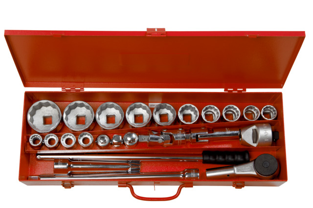 Bahco 24-Piece 3/4 in Square Socket Set