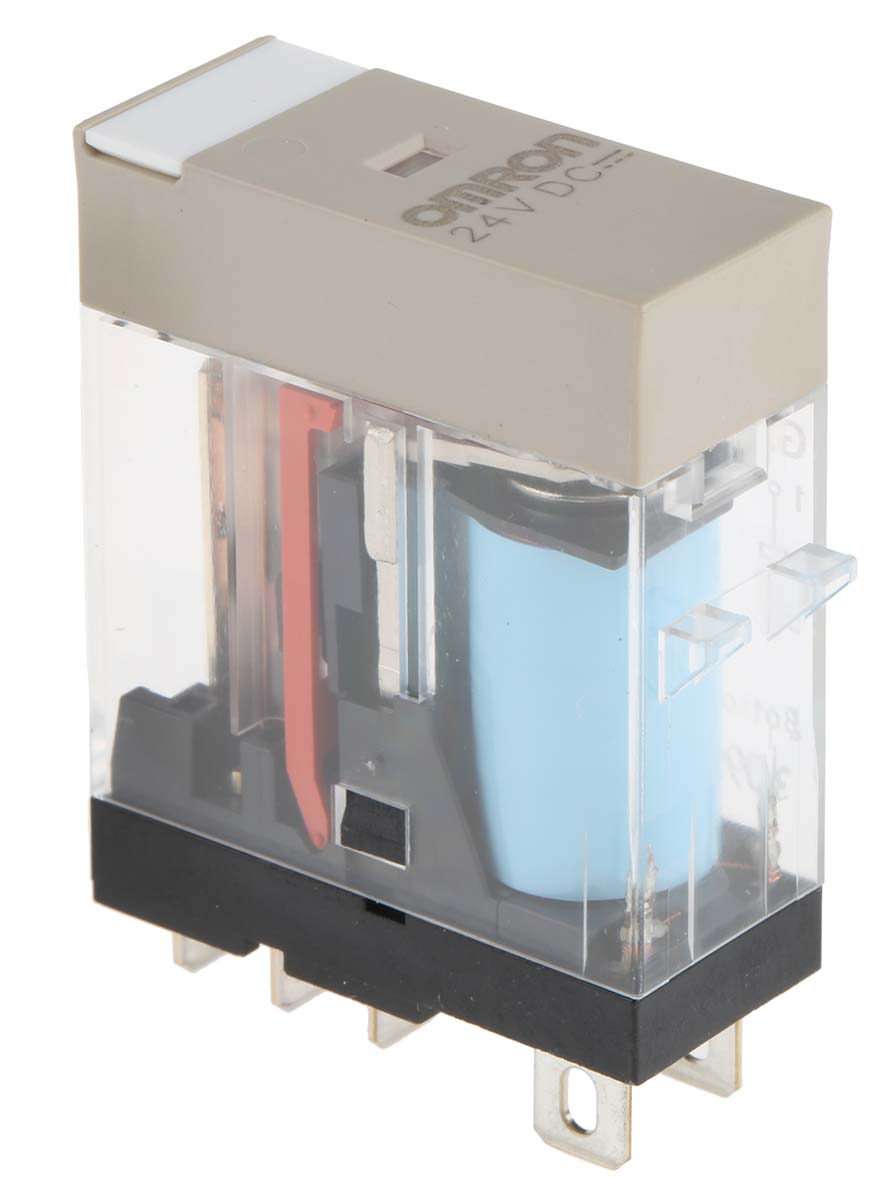 Omron Plug In Power Relay, 24V dc Coil, 6A Switching Current, SPDT
