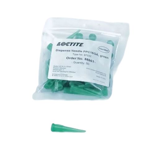 Loctite Green Taper Dispensing Tip, 18 Gauge