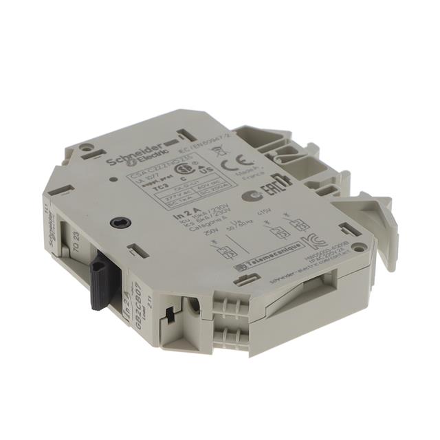 gb2cb07 Schneider Electric 2A 1P Pole Thermal Magnetic Circuit Breaker, 277 V ac, 415 V ac GB2
