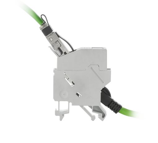 8879050000 Weidmüller 2-Contact Female Interface Module, RJ45 Connector, DIN Rail, 1A