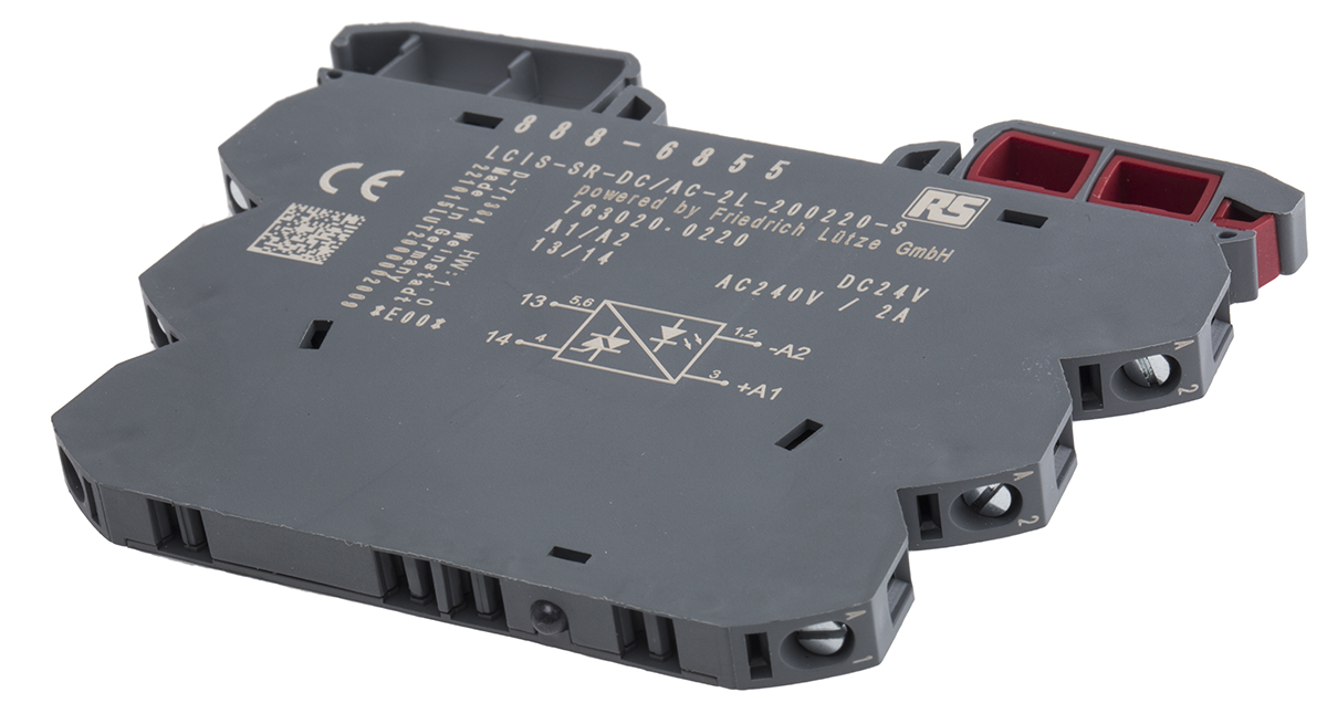 RS PRO Solid State Relay, 2 A Load, DIN Rail Mount, 264 V Load, 30V Control