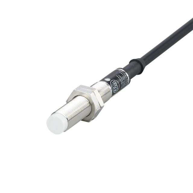ifm electronic Inductive Threaded Barrel Proximity Sensor, M12, 4 mm Detection, 2-Wire NO, 20 → 250 V ac
