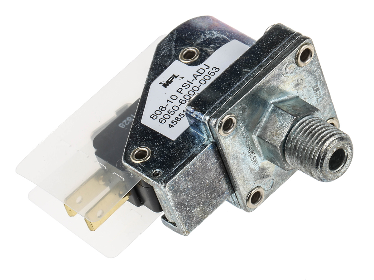 Herga Pressure Sensor, 0.7bar Min, 16bar Max, Relay Output, Differential Reading