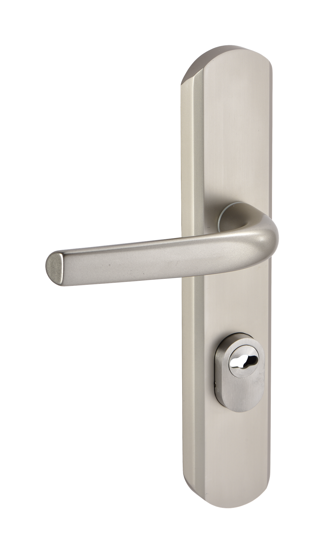 Vachette Aluminium Clear Anodised Lever