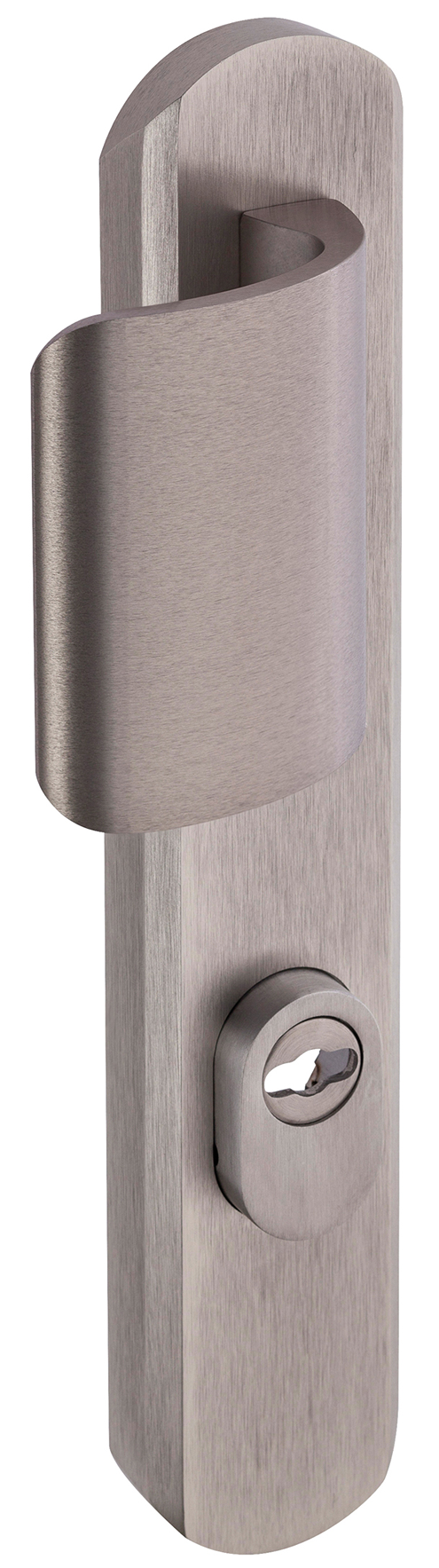 Vachette Aluminium Clear Anodised Lever