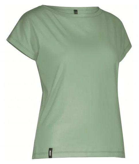 8888511 uvex Green 2% Elastane, 98% Cotton Short Sleeve T-Shirt L