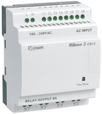 Crouzet Millenium 3 Series Logic Module, Relay Output, 8-Input, Digital Input