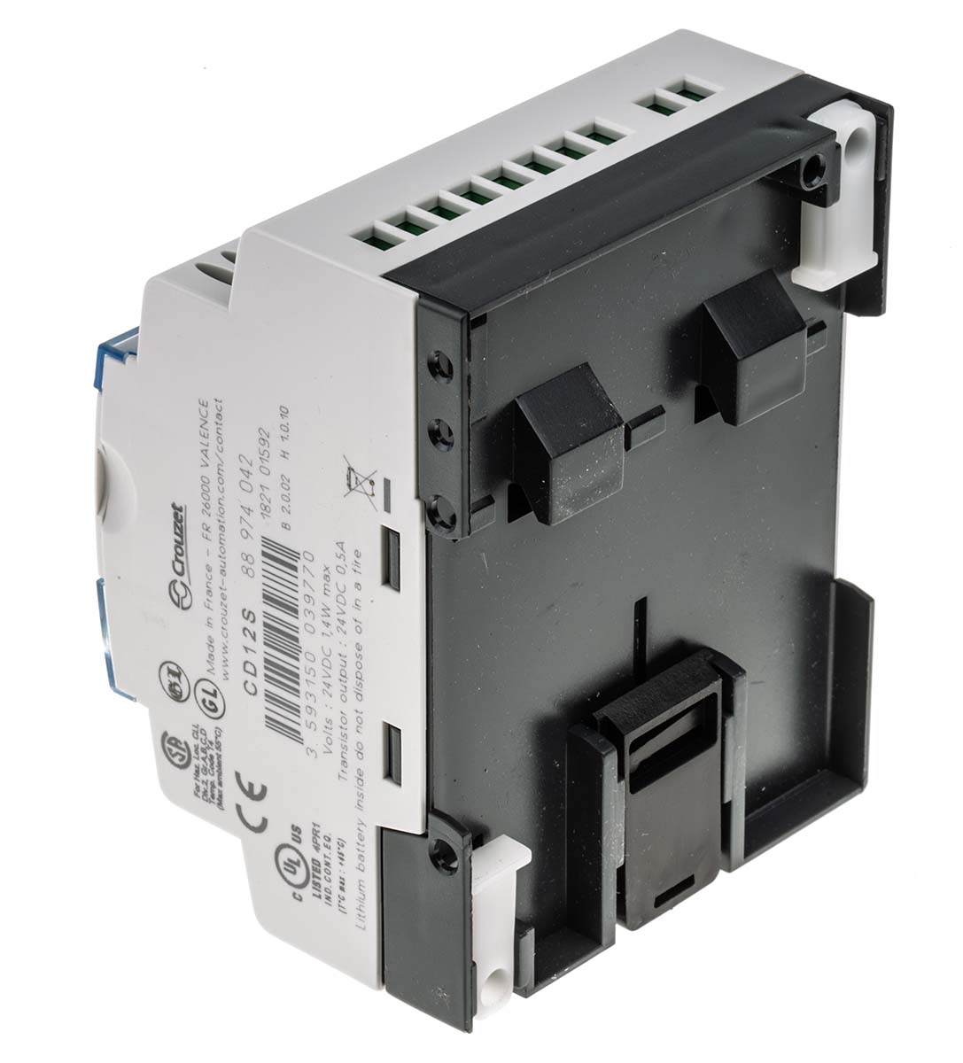 88974042 Crouzet Millenium 3 Series Logic Module, Transistor Output, 8-Input, Digital Input