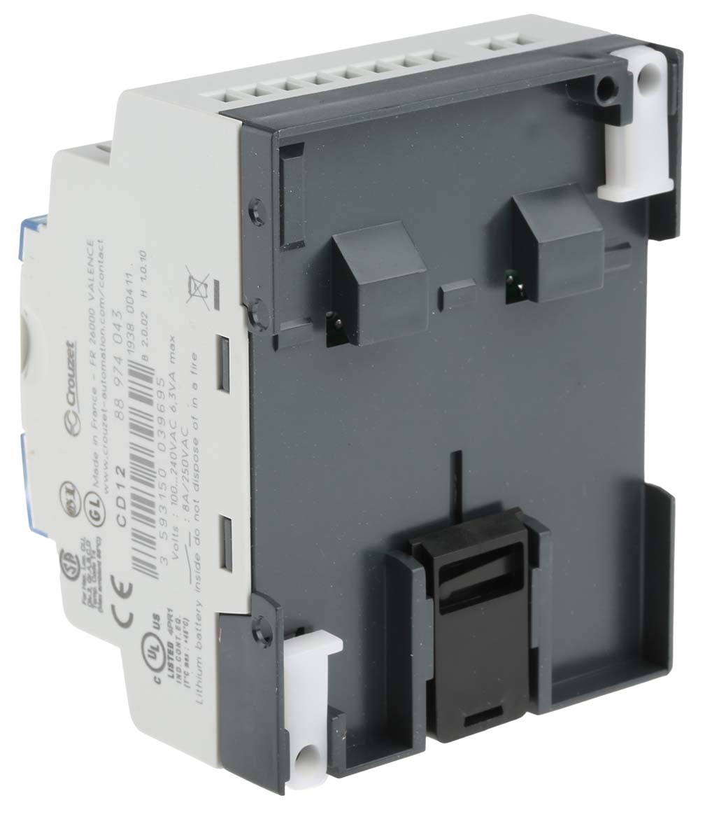 88974043 Crouzet Millenium 3 Series Logic Module, Relay Output, 8-Input, Digital Input