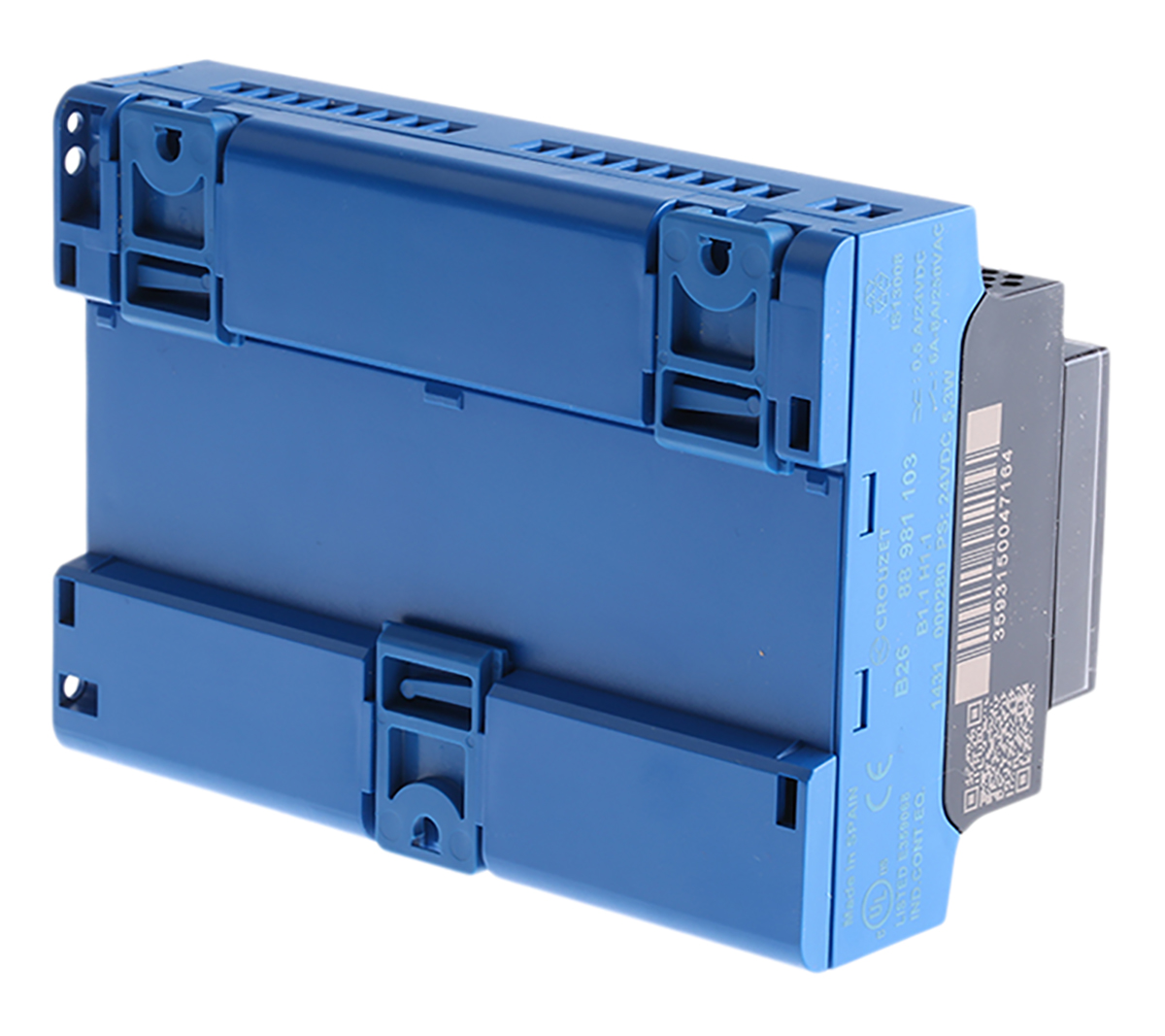 88981106 Crouzet em4 Local Series PLC CPU Starter Kit, Relay Output, 16-Input, Digital, Analogue Input