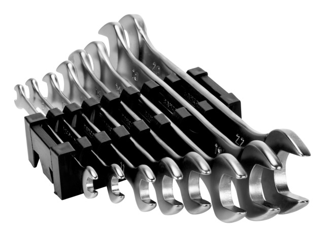 Bahco Open-end Wrench, 122 → 225 mm Overall, 6 → 22mm Jaw Capacity