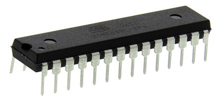 Microchip ATMEGA8L-8PU, 8 bit AVR, ATMEGA8L Microcontroller, 8 MHz, 8kB FLASH, 28-Pin PDIP