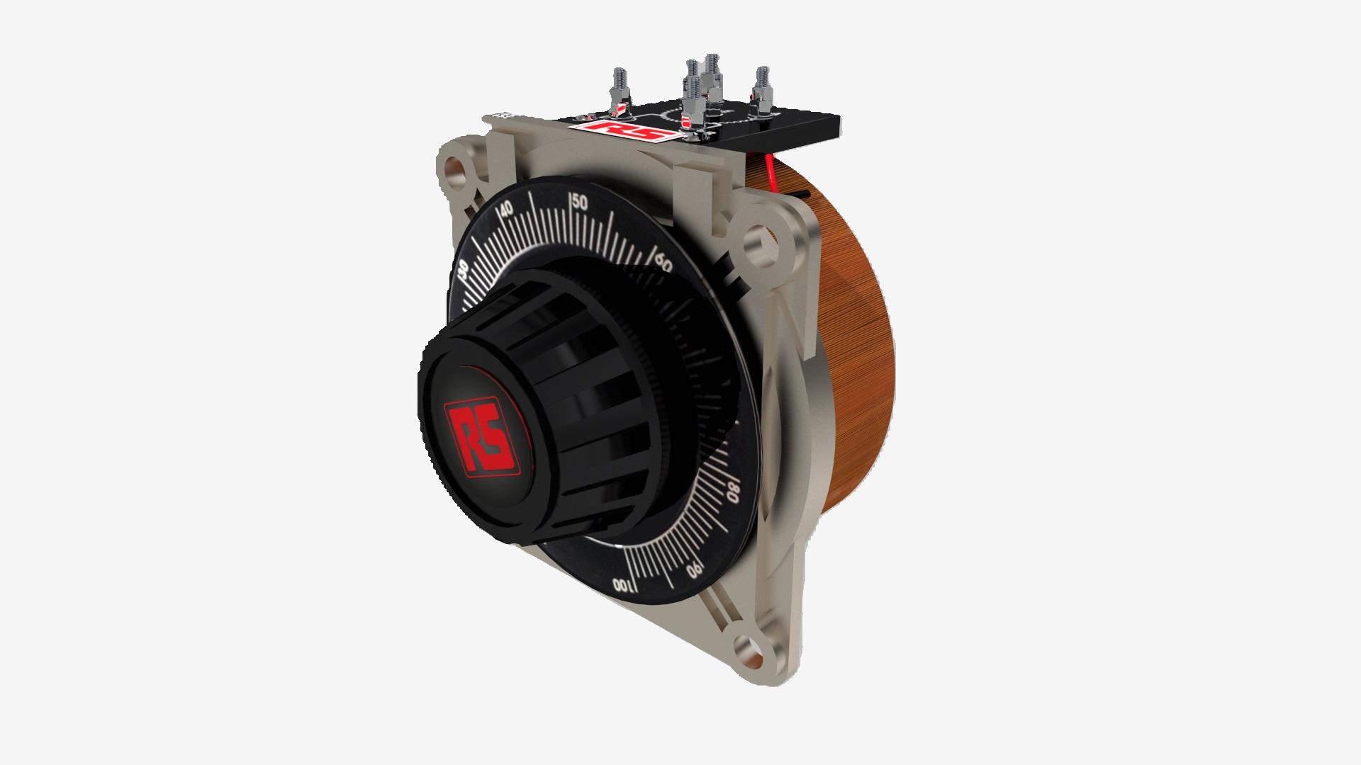 RS PRO Variac, 1 Output, 1 Phase 720 VA, 240 V 0 to 270 V, 240 V