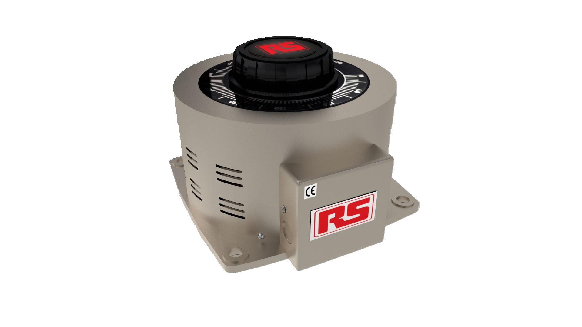 RS PRO Variac, 1 Output, 1 Phase 2.4 kVA, 240 V 0 to 270 V