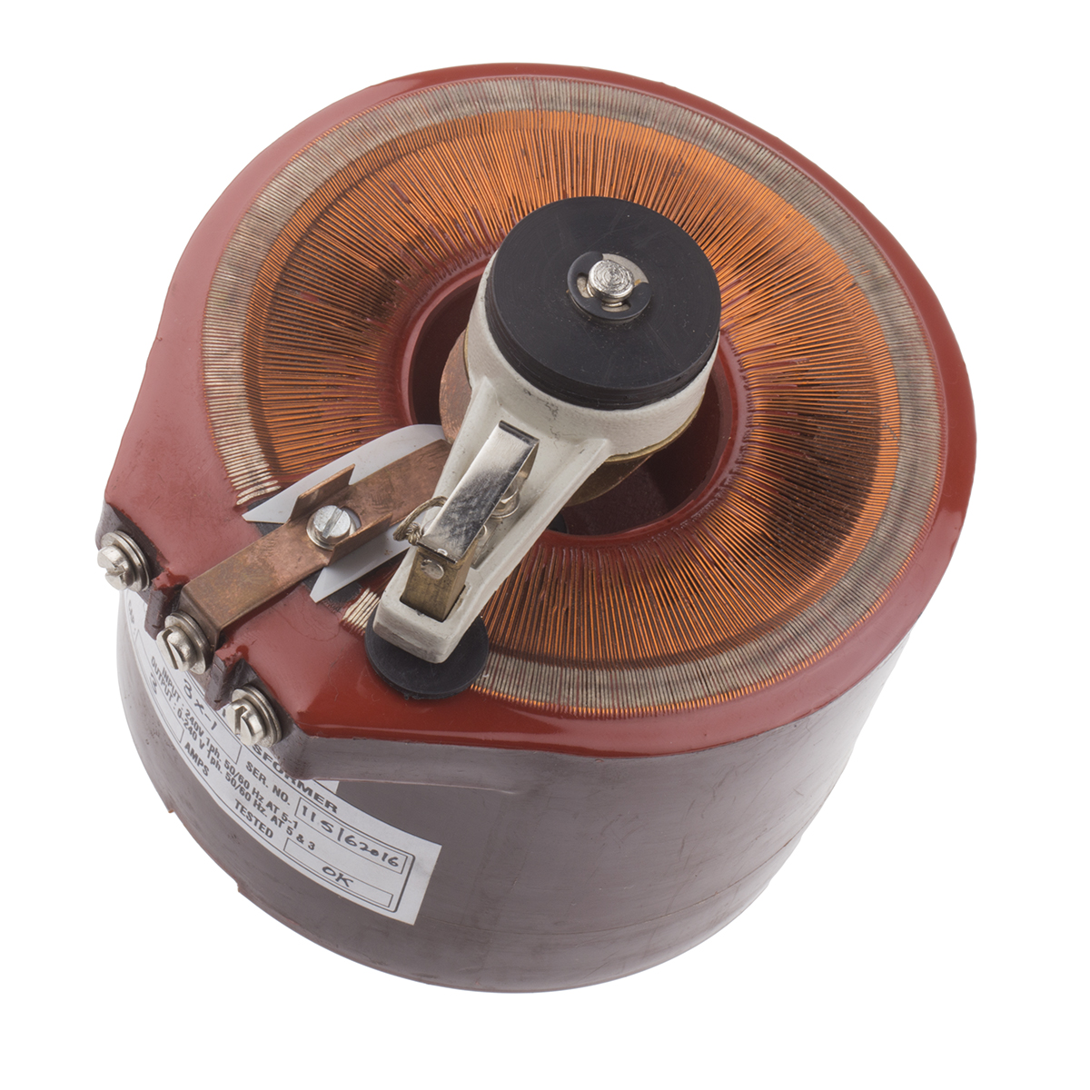 890-2834 RS PRO Variac, 1 Output, 1 Phase 720 VA, 240 V 240 V