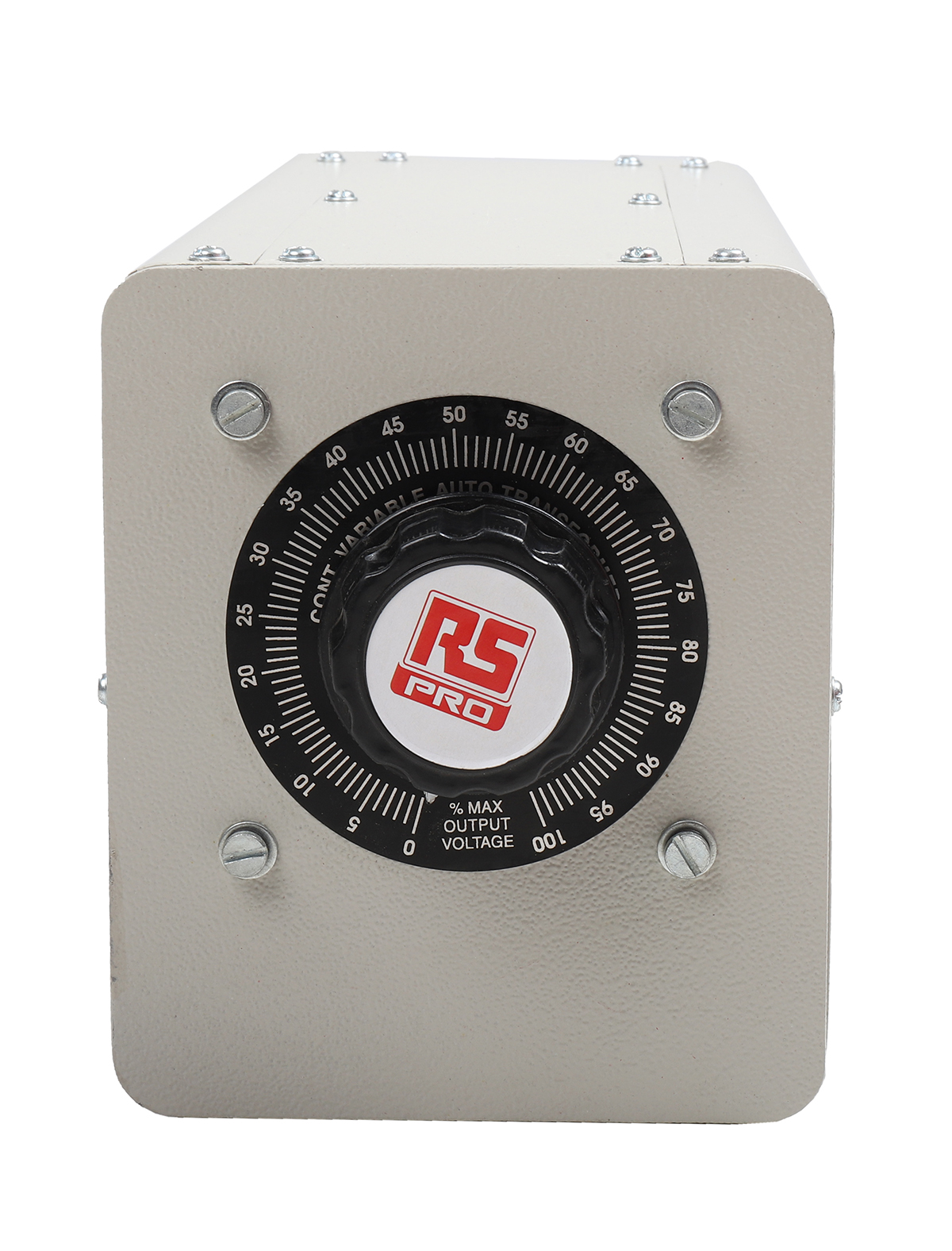 890-2856 RS PRO Variac, 3 Output, 3 Phase 1.628 kVA, 415 V 0 to 415 V, 0 to 470 V