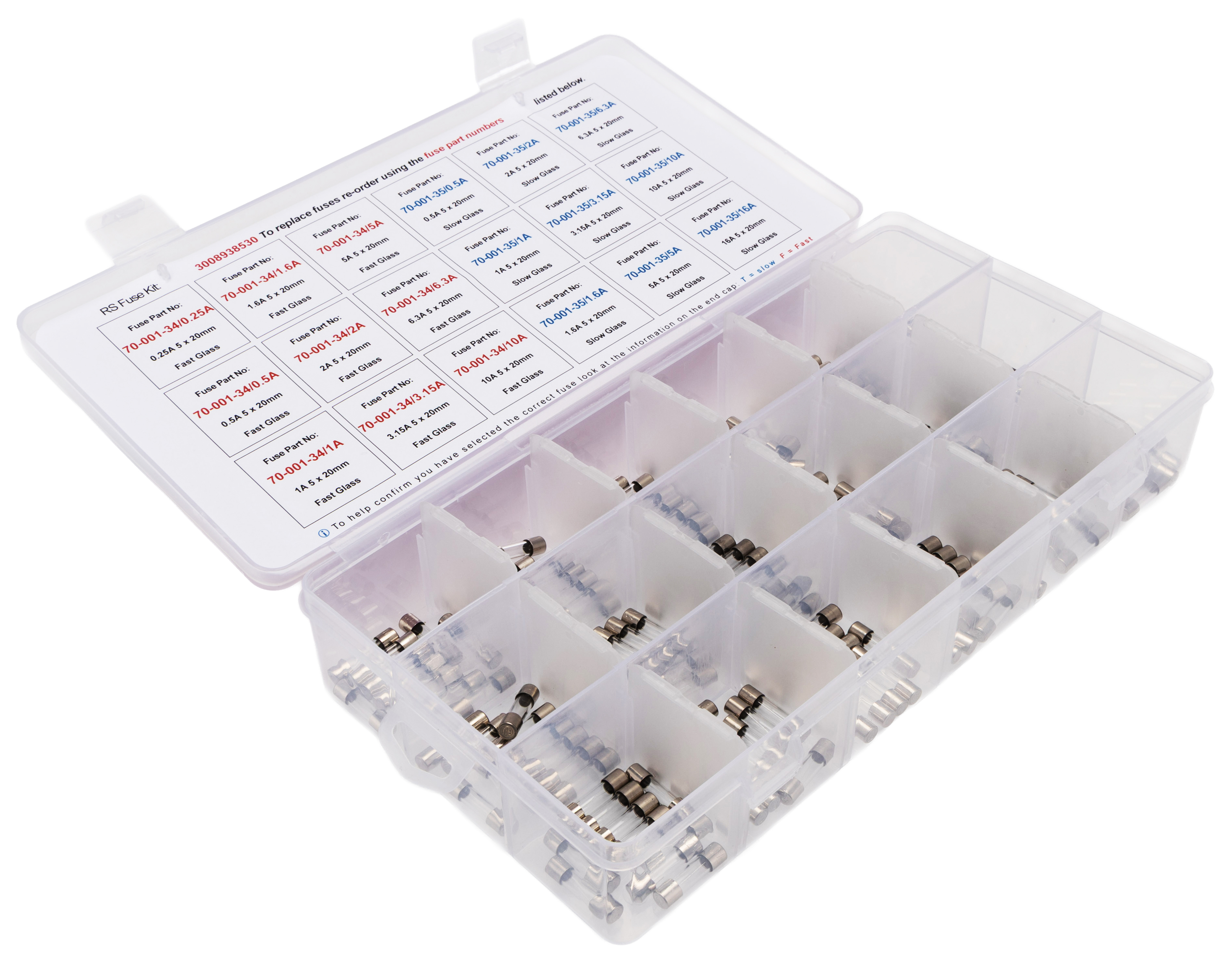 893-8530 RS PRO FT Fuse Kit
