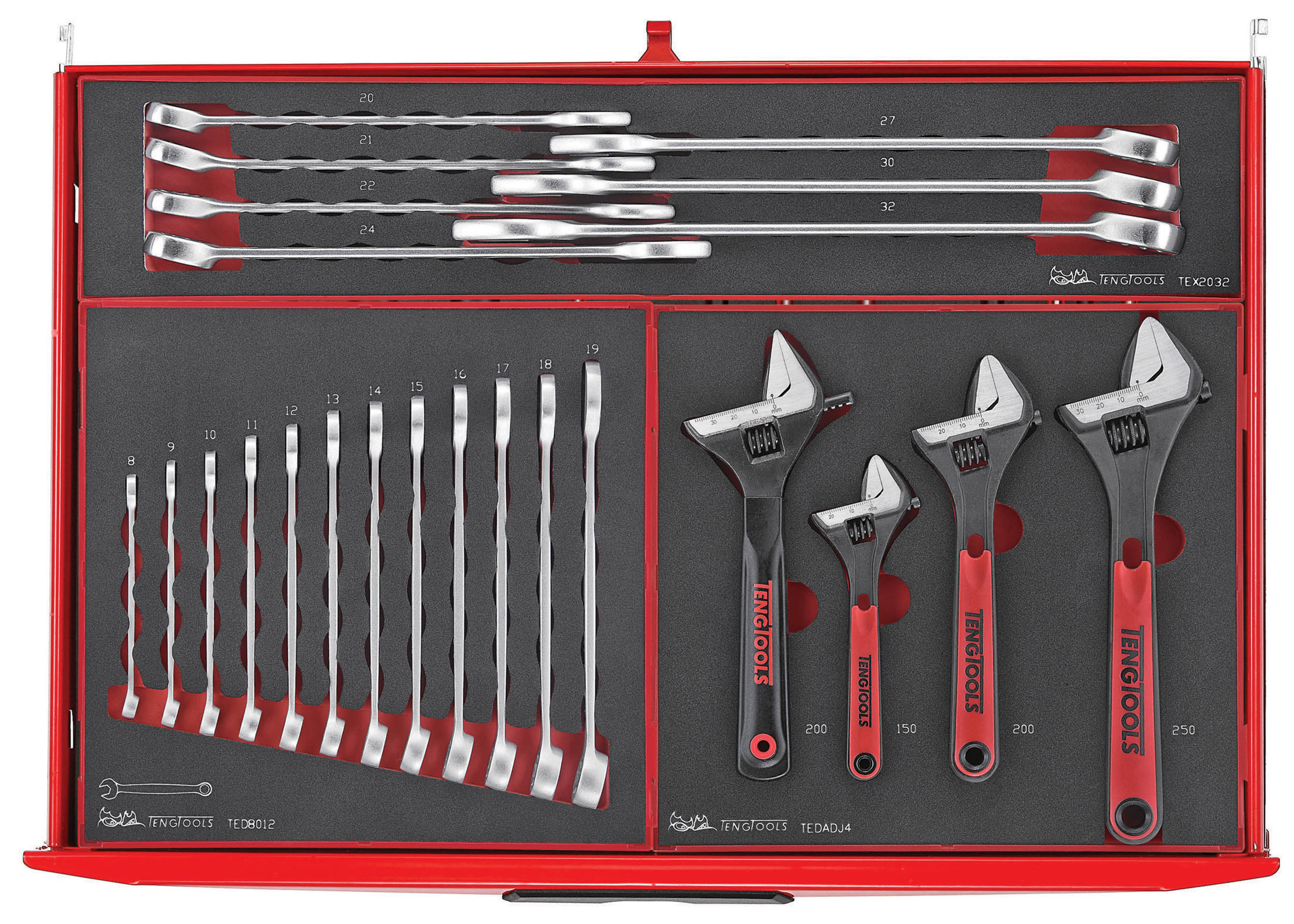 tcemm249n Teng Tools 10 drawers  Metal Tool Box