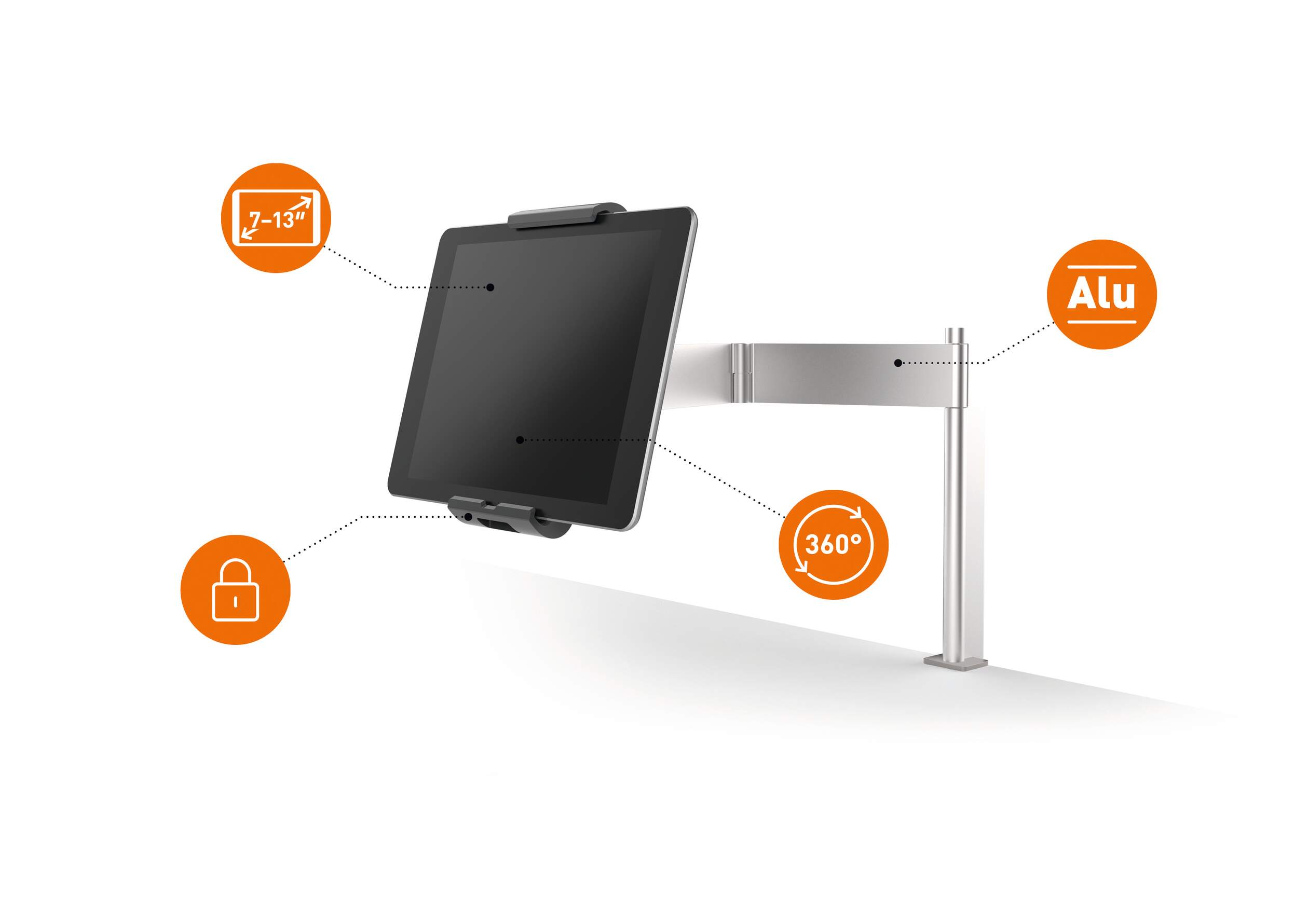 893123 Durable Tablet Stand Tablet Stand for use with Tablet