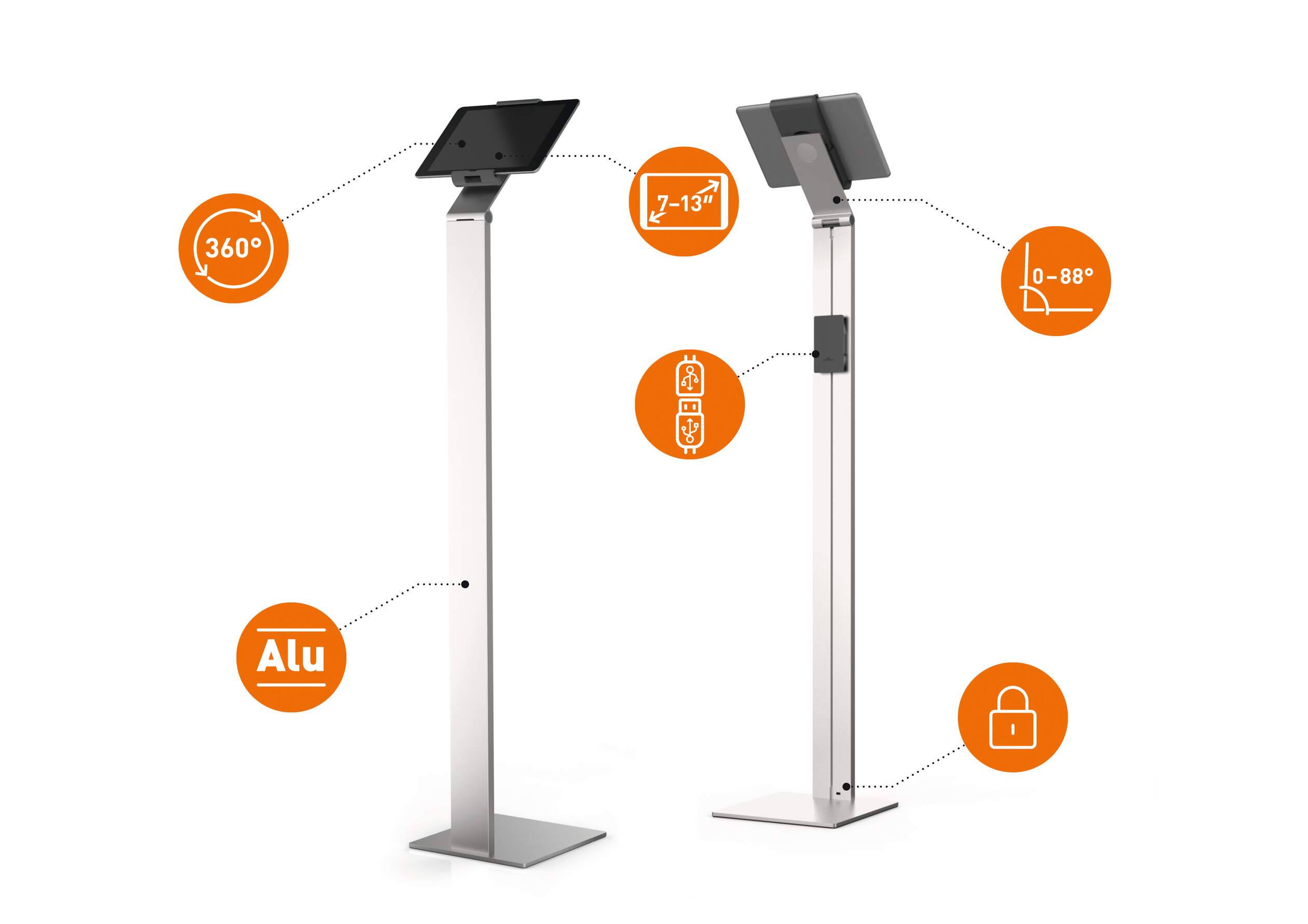 893223 Durable Tablet Stand Tablet Stand for use with Tablet