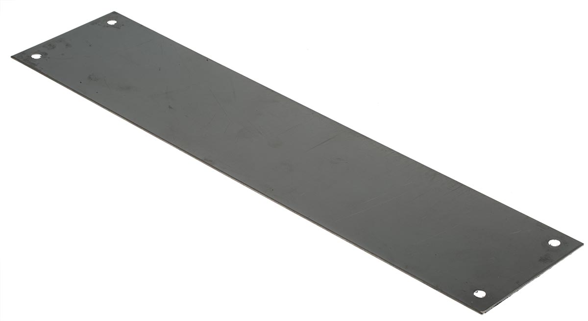 RS PRO Stainless Steel Screw Push Plate