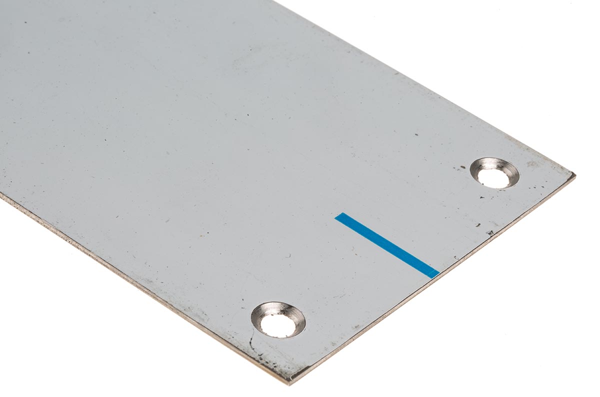 894-6948 RS PRO Stainless Steel Screw Push Plate