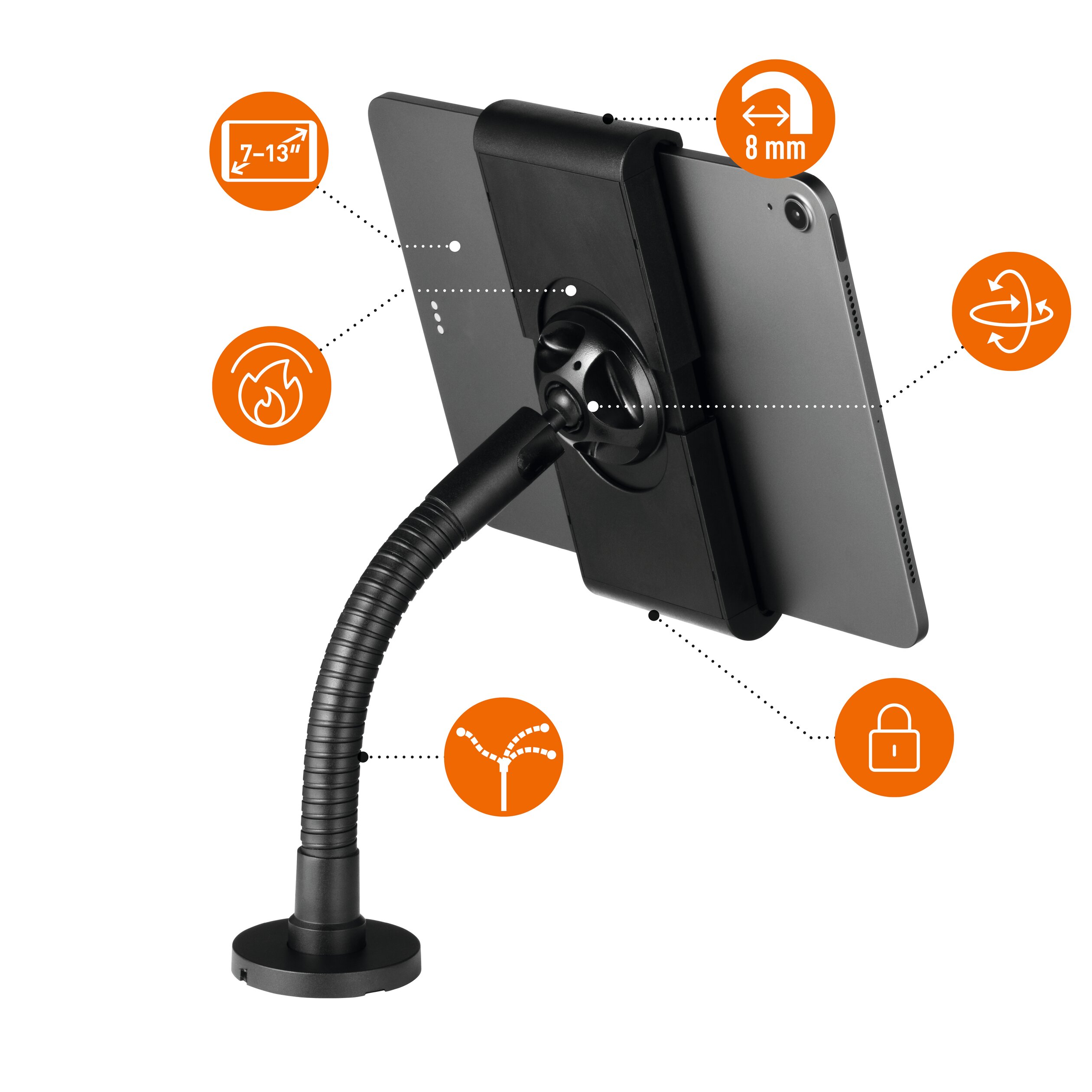 894401 Durable Tablet Stand Tablet PC Holder for use with Tablet