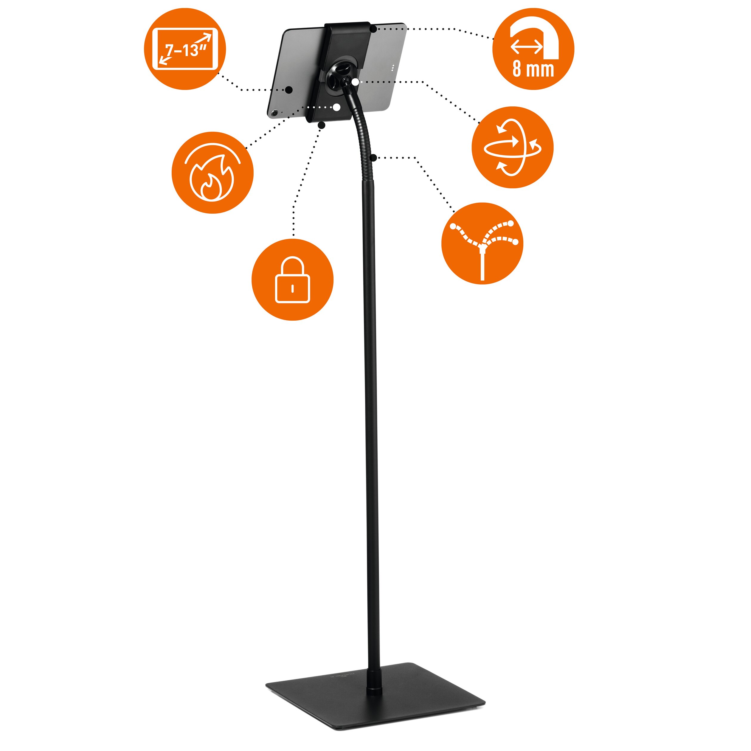 894501 Durable Tablet Stand Tablet PC Holder for use with Tablet