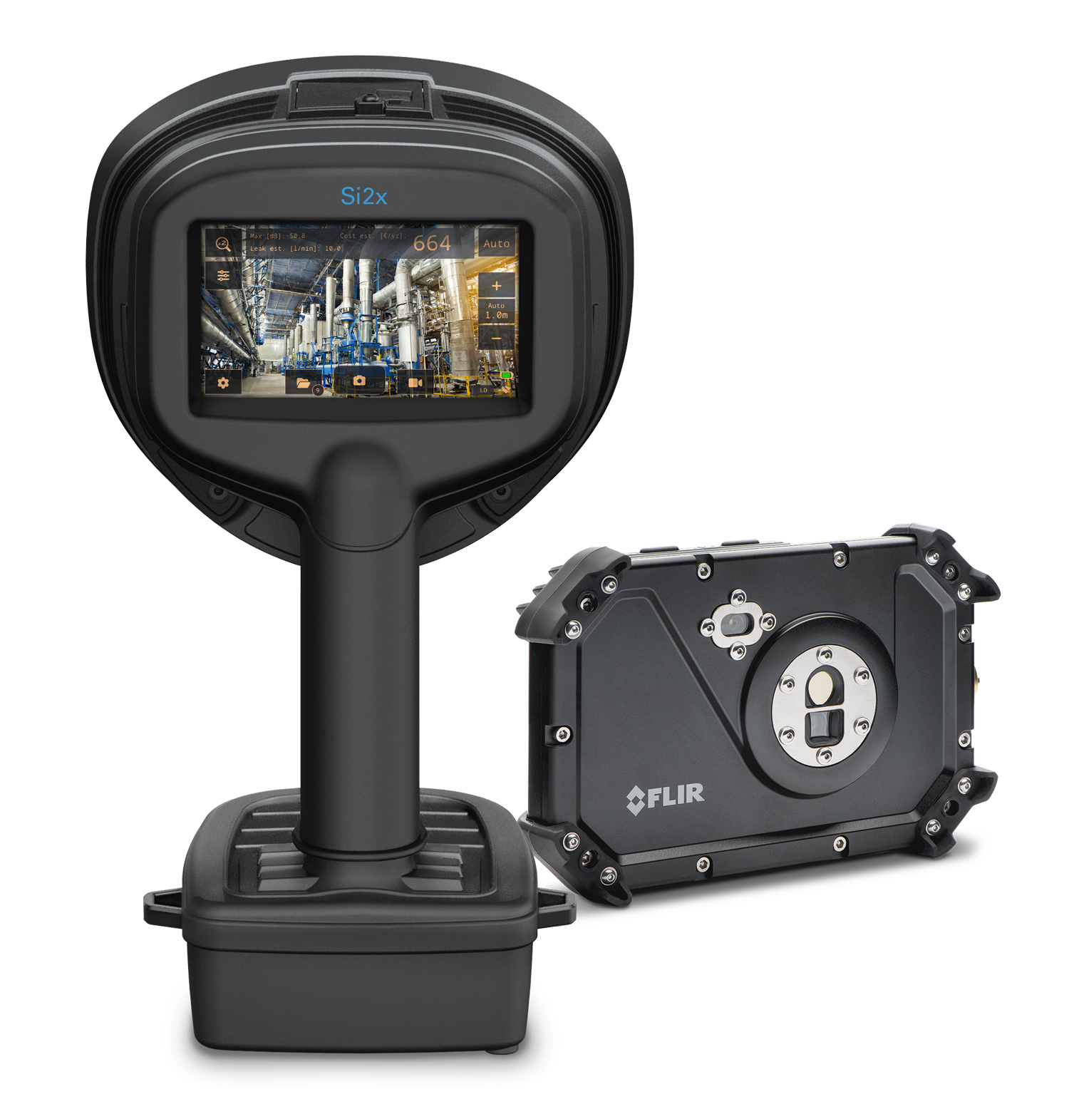 FLIR FLIR Si2x-LD + FLIR Cx5 Bundle Ultrasonic Leak Detector TFT LCD Display, 5 in Display