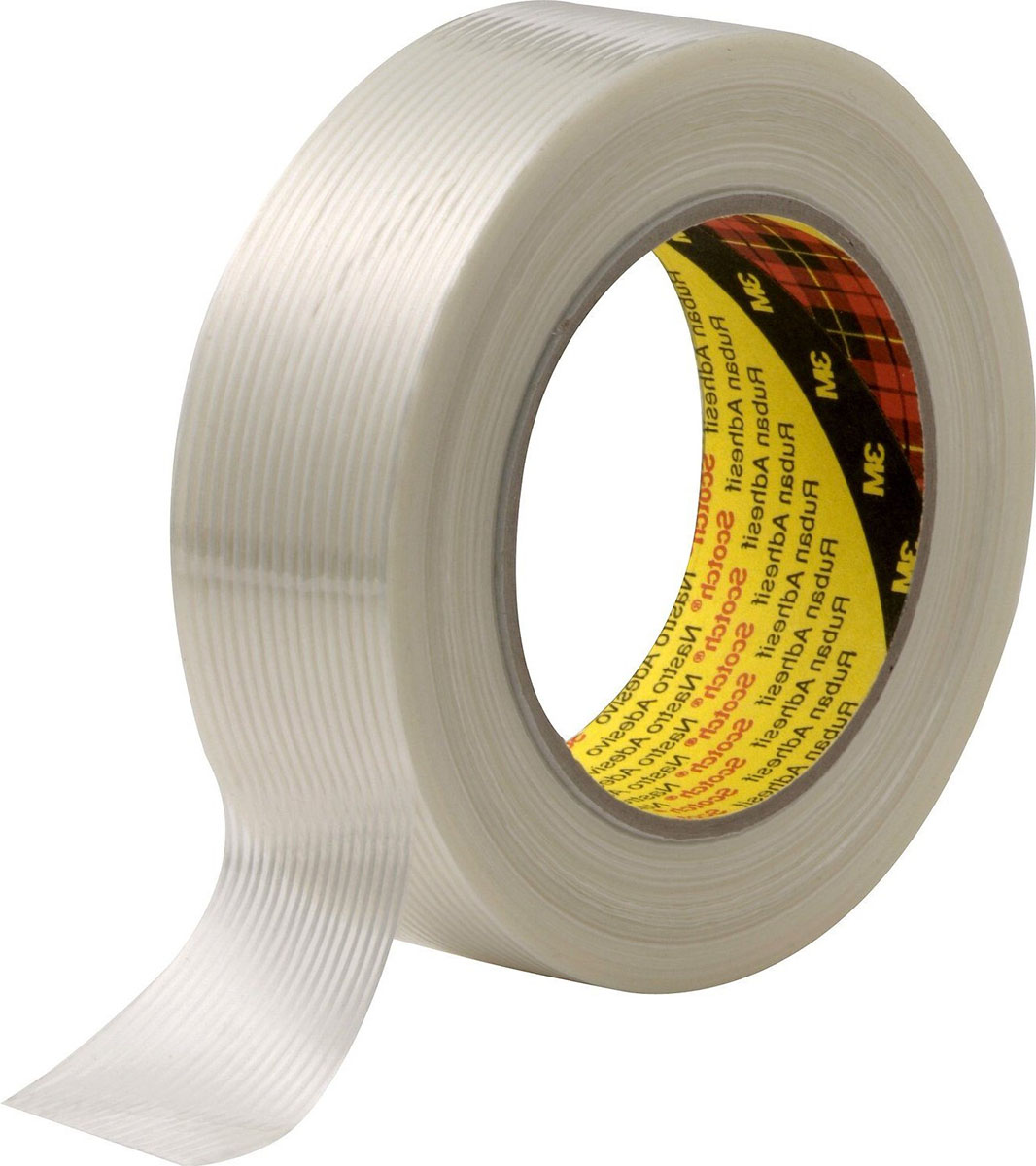 3M Transparent Scotch 8956 Packing Tape, 50 m  x  25mm